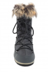 Moon Boot GREY ‘Monaco Low’ snow boots