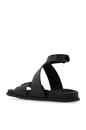 Munthe ‘Market’ sandals with monogram