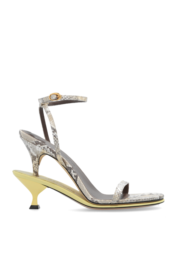 ‘Les Doubles’ heeled sandals od Jacquemus
