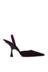 The Attico PURPLE ‘Ester’ suede pumps