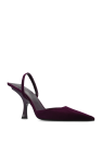 The Attico PURPLE ‘Ester’ suede pumps