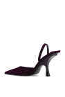 The Attico PURPLE ‘Ester’ suede pumps