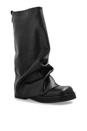 The Attico Leather ankle boots `Robin`