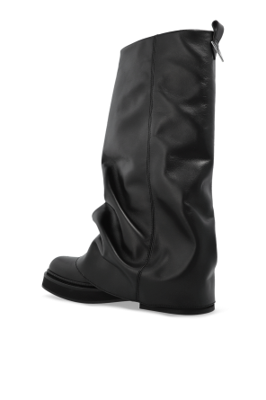 The Attico Leather ankle boots `Robin`