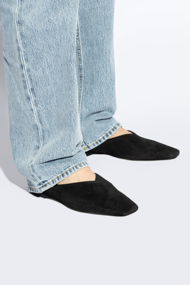 TOTEME Suede ballet flats