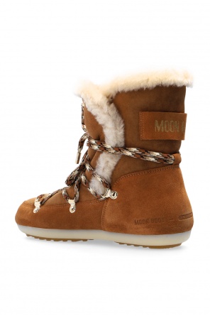 Moon Boot ‘Dark Side High Shearling’ snow boots
