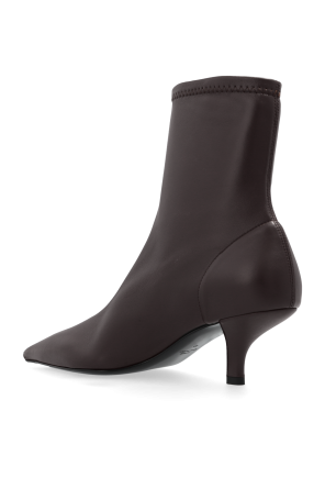 TOTEME Leather Ankle Boots