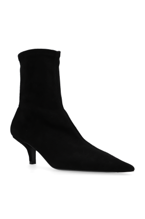 TOTEME Leather Ankle Boots