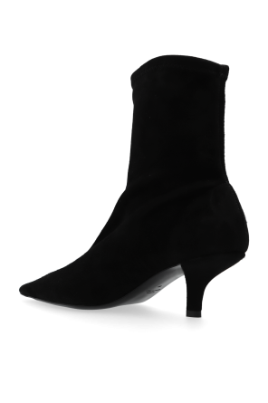 TOTEME Leather Ankle Boots