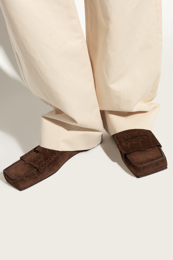 Jacquemus Leather boots Carre