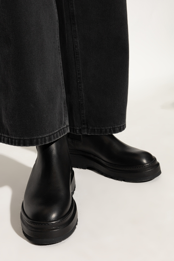 Jacquemus Leather Chelsea Boots