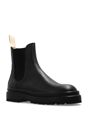 Jacquemus Leather Chelsea Boots