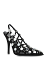 The Attico BLACK Heeled shoes Grid