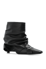 The Attico BLACK Heeled ankle boots Juno
