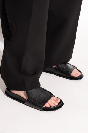 Leather slides od Jacquemus