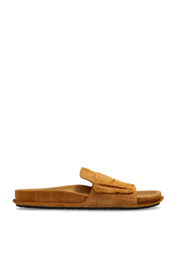 Leather Slides od Jacquemus