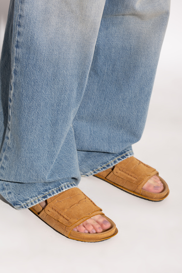 Jacquemus Skórzane klapki