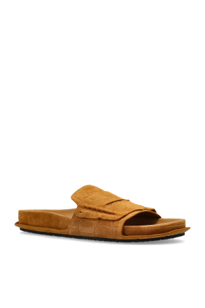 Jacquemus Skórzane klapki