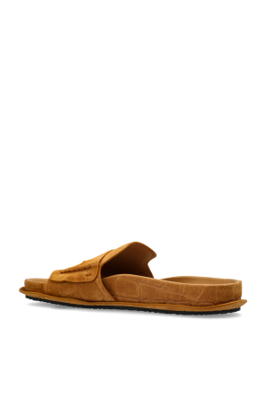 Jacquemus Skórzane klapki