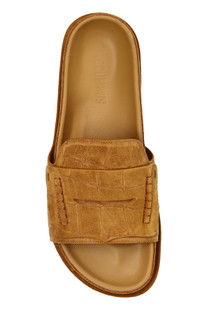 Jacquemus Skórzane klapki