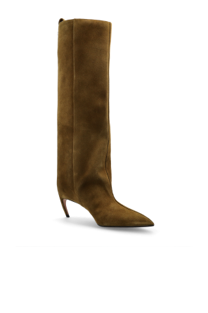 The Attico Leather boots `Lea`