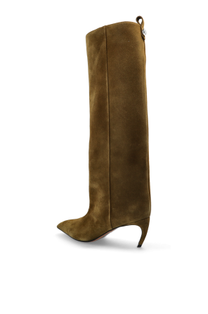 The Attico Leather boots `Lea`