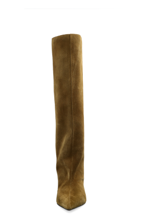 The Attico Leather boots `Lea`