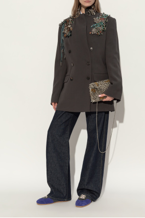 Dries Van Noten Leather sports shoes