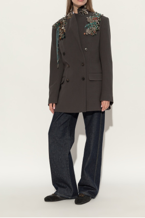 Dries Van Noten Leather sports shoes