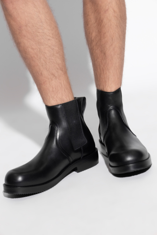 Dries Van Noten Skórzane sztyblety