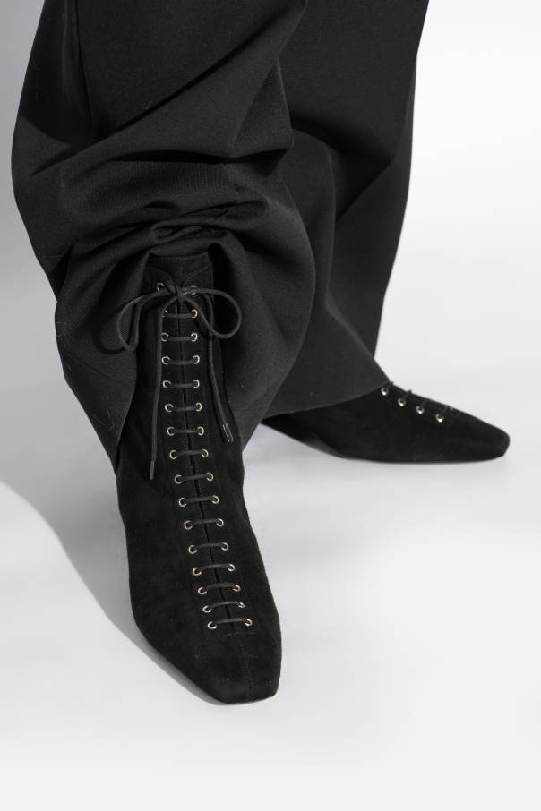 TOTEME Leather ankle boots