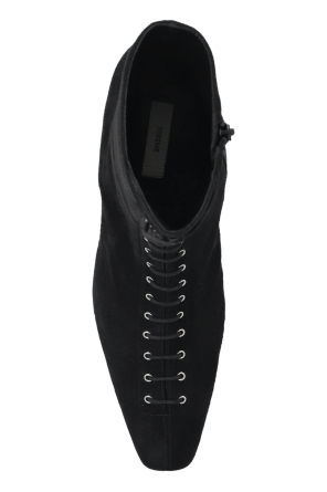 TOTEME Leather ankle boots
