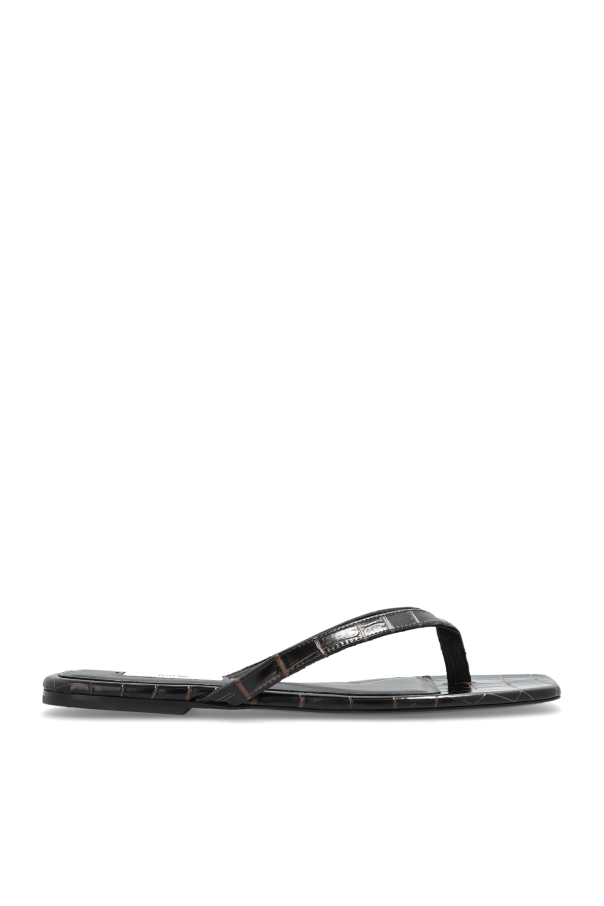 Leather slides od TOTEME