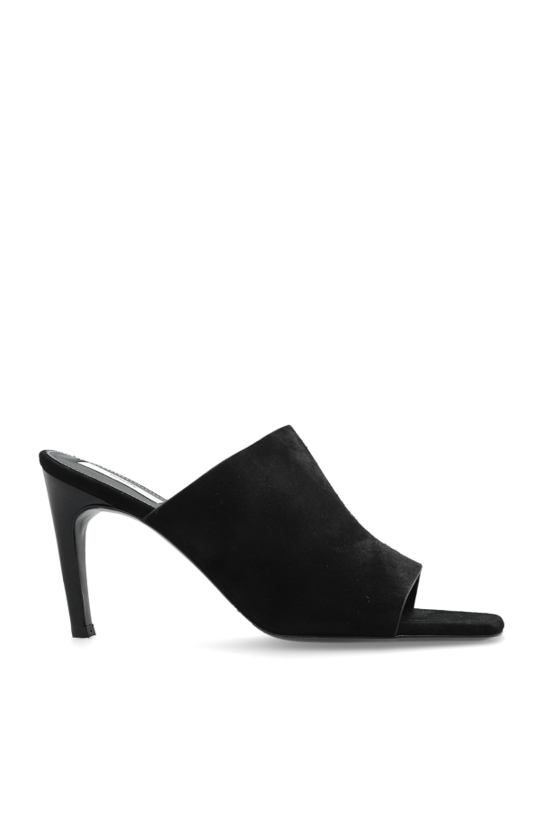TOTEME Suede heeled mules