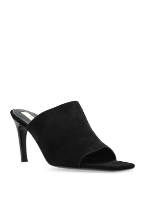 TOTEME Suede heeled mules