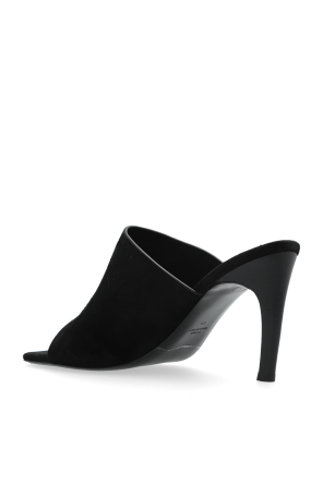 TOTEME Suede heeled mules