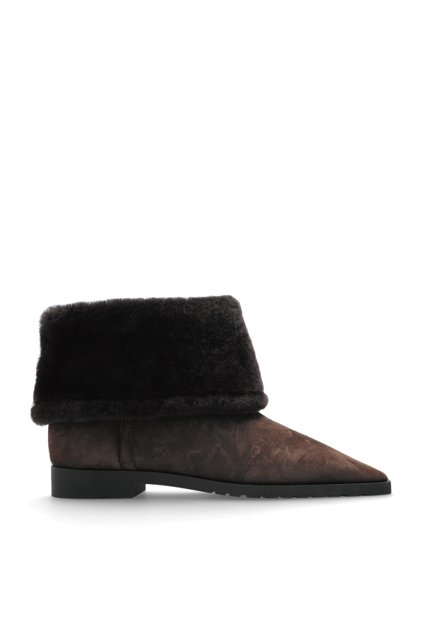 Suede ankle boots od TOTEME