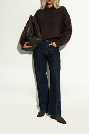 TOTEME Suede ankle boots