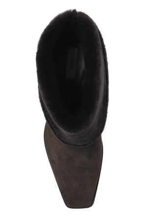 TOTEME Suede ankle boots