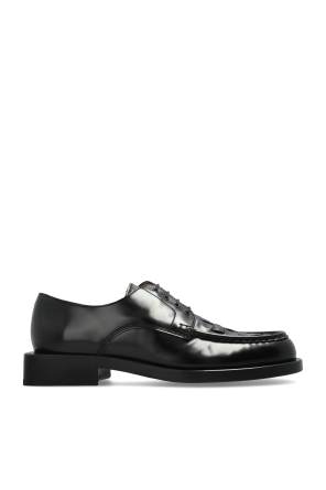Leather shoes Les Derbies Tresses