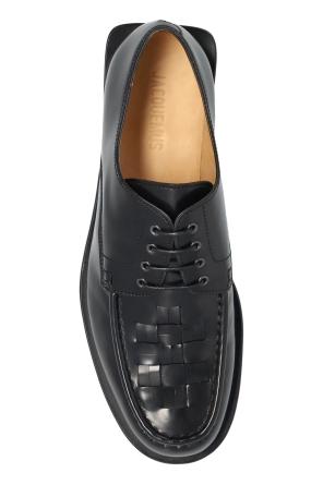 Jacquemus Zapatos de cuero Les Derbies Tresses