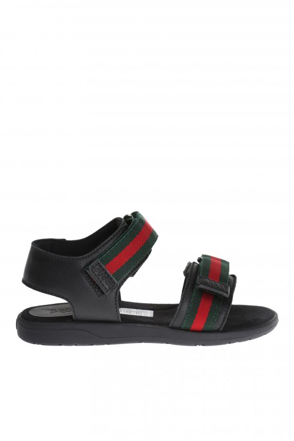 Gucci Kids Velcro Sandals