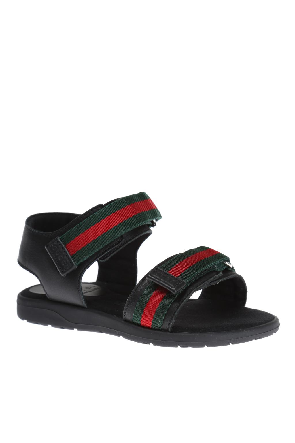 Gucci Kids Velcro Sandals