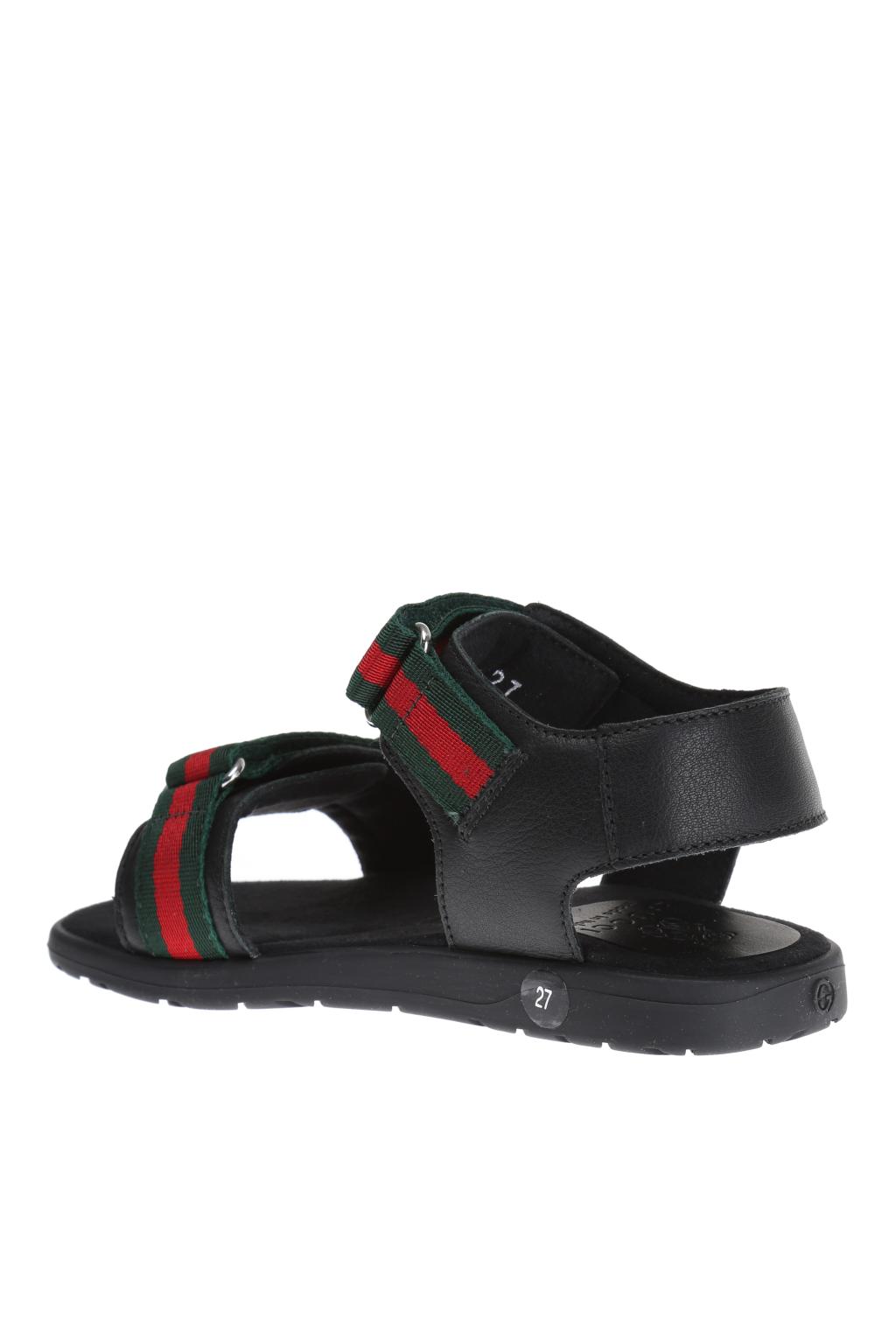 Gucci Kids Velcro Sandals