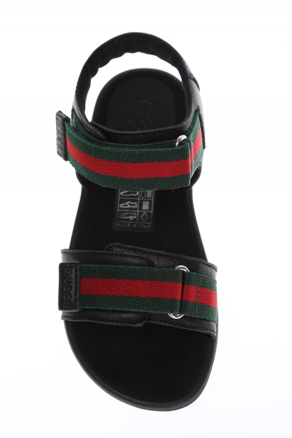 Gucci Kids Velcro Sandals