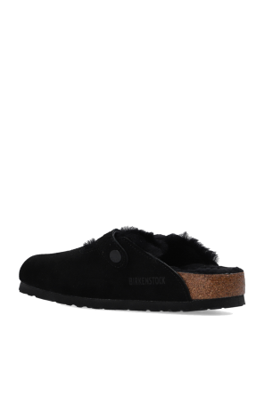 Birkenstock ‘Boston VL’ suede slides