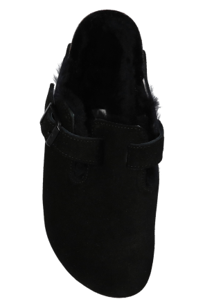 Birkenstock ‘Boston VL’ suede slides