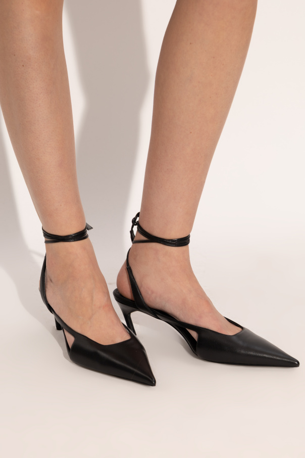 The Attico Zapatos de cuero "Diane"