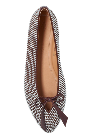 The Attico Bailarinas con acabado decorativo