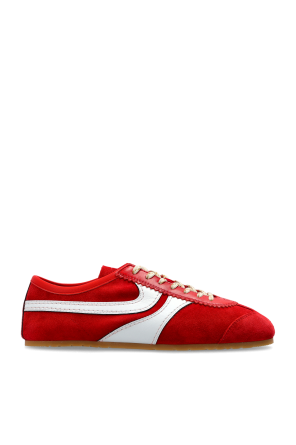 Leather sports shoes